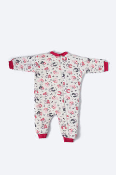 Kırmızı Alfabe Desenli Uyku Tulumu