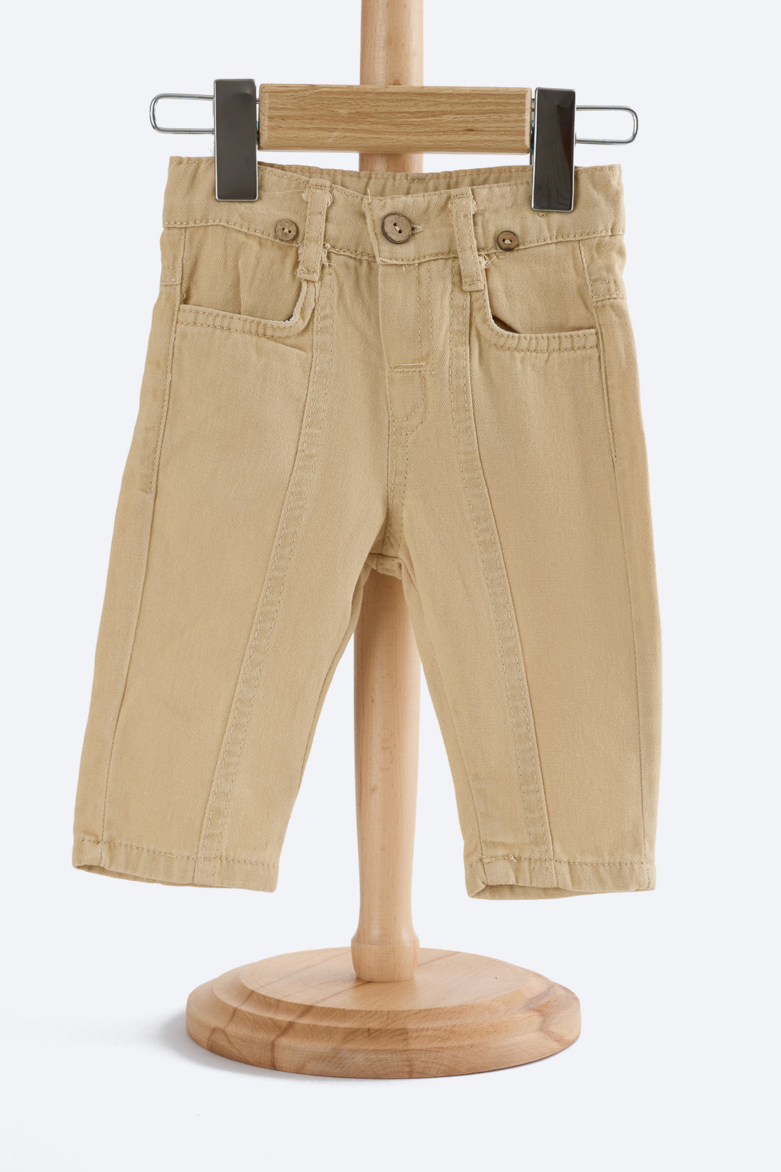 Bej Yelkenli desenli 4'lü Salopet Takım