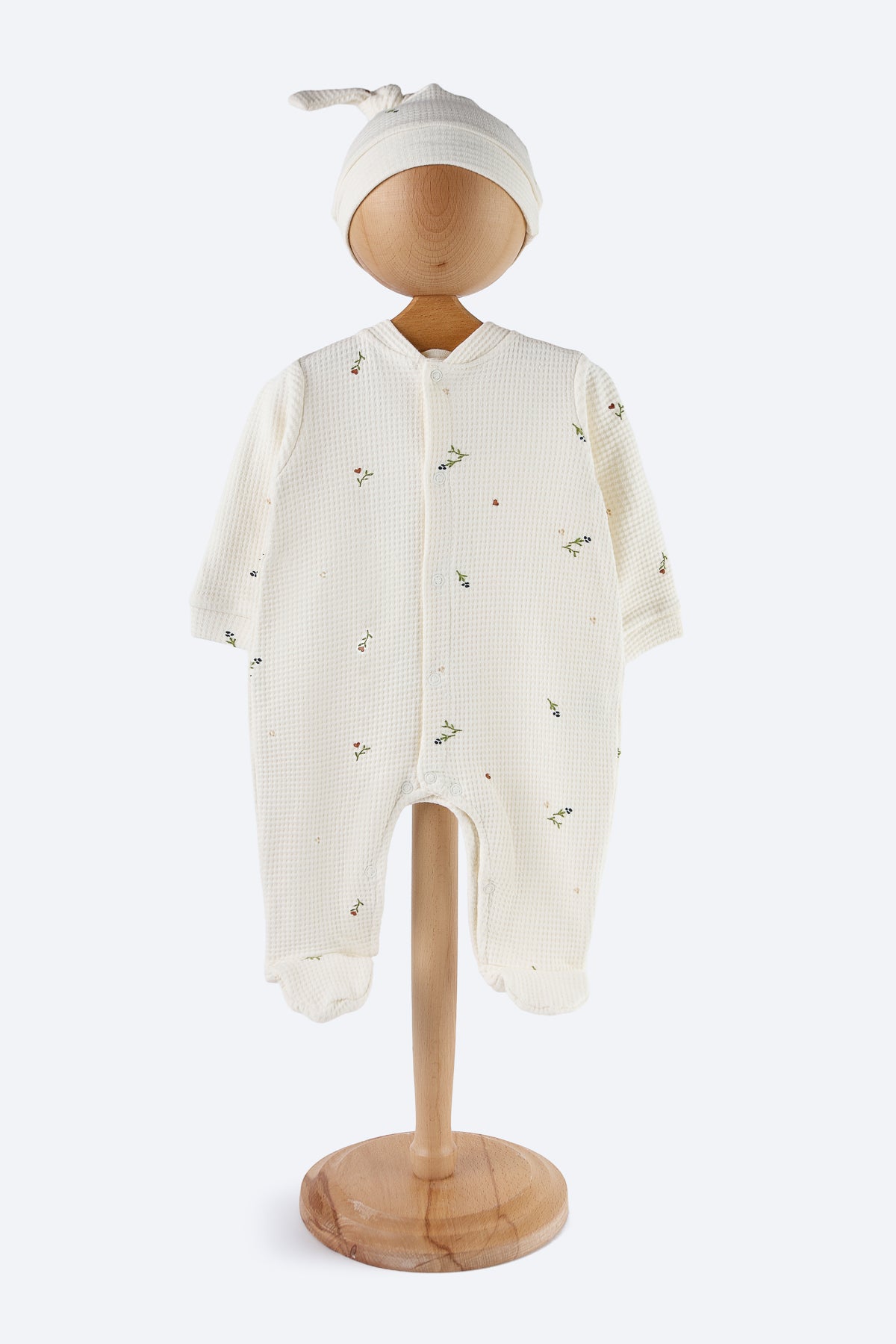 Minik Çiçek Desenli Tulum