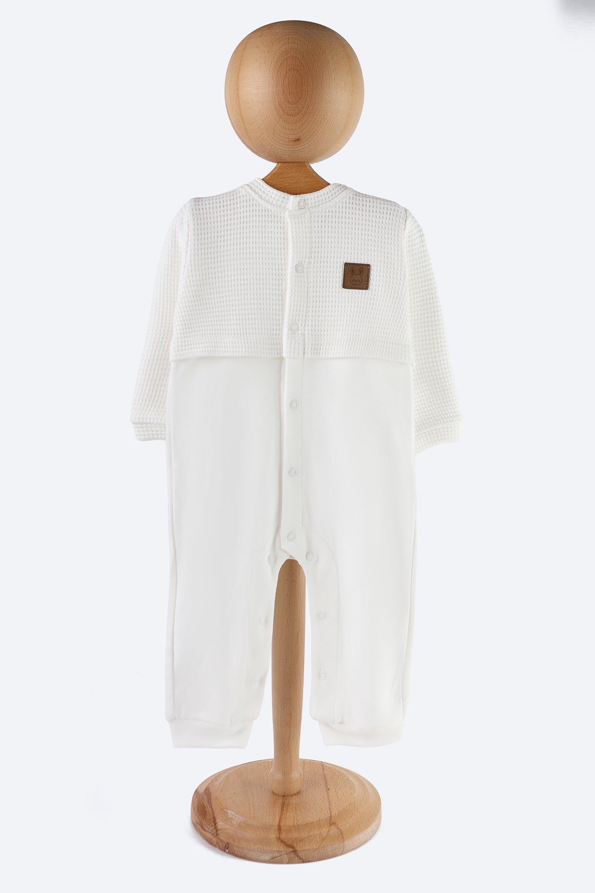 Beyaz Uzun Kollu Tulum