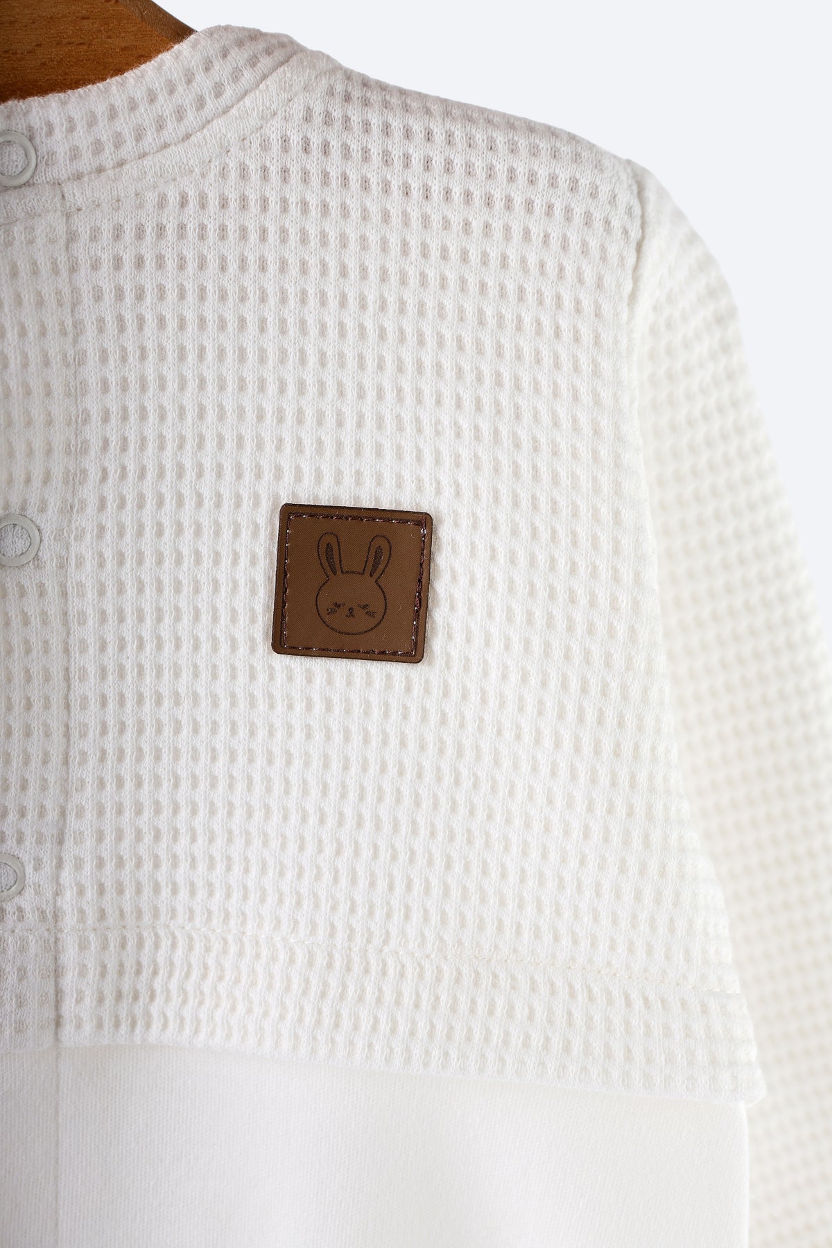 Beyaz Uzun Kollu Tulum