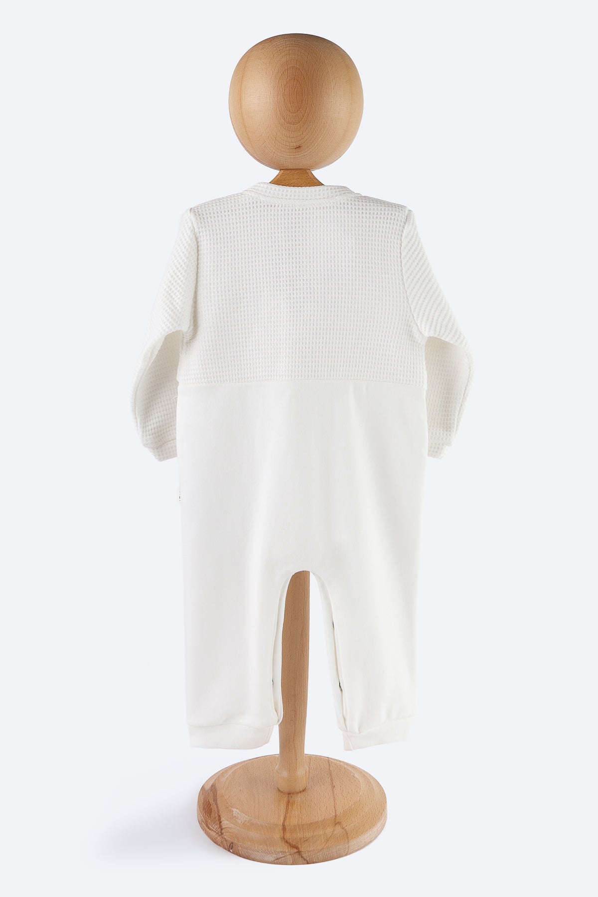 Beyaz Uzun Kollu Tulum