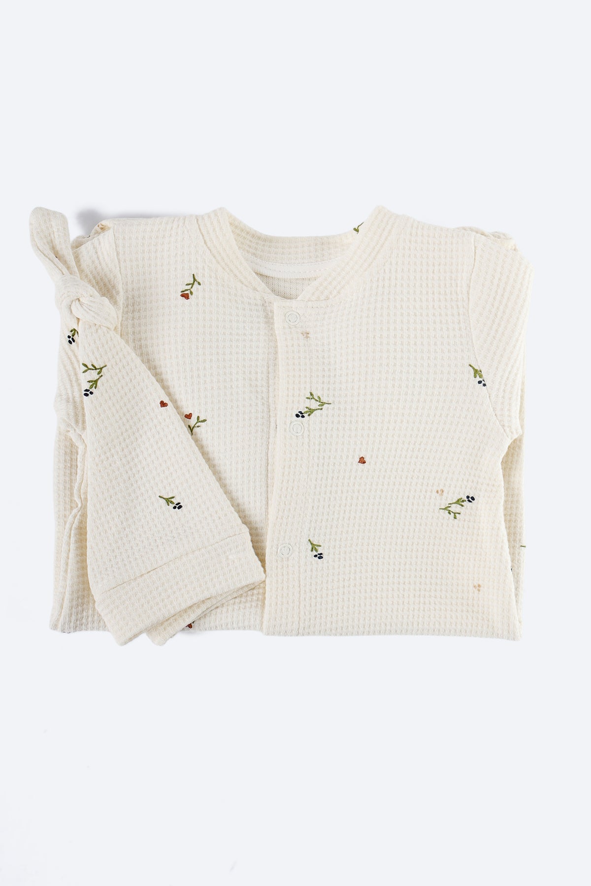 Minik Çiçek Desenli Tulum