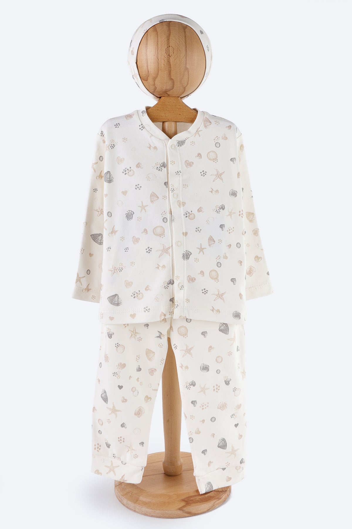 Deniz Yıldızı Desenli Pijama Takımı