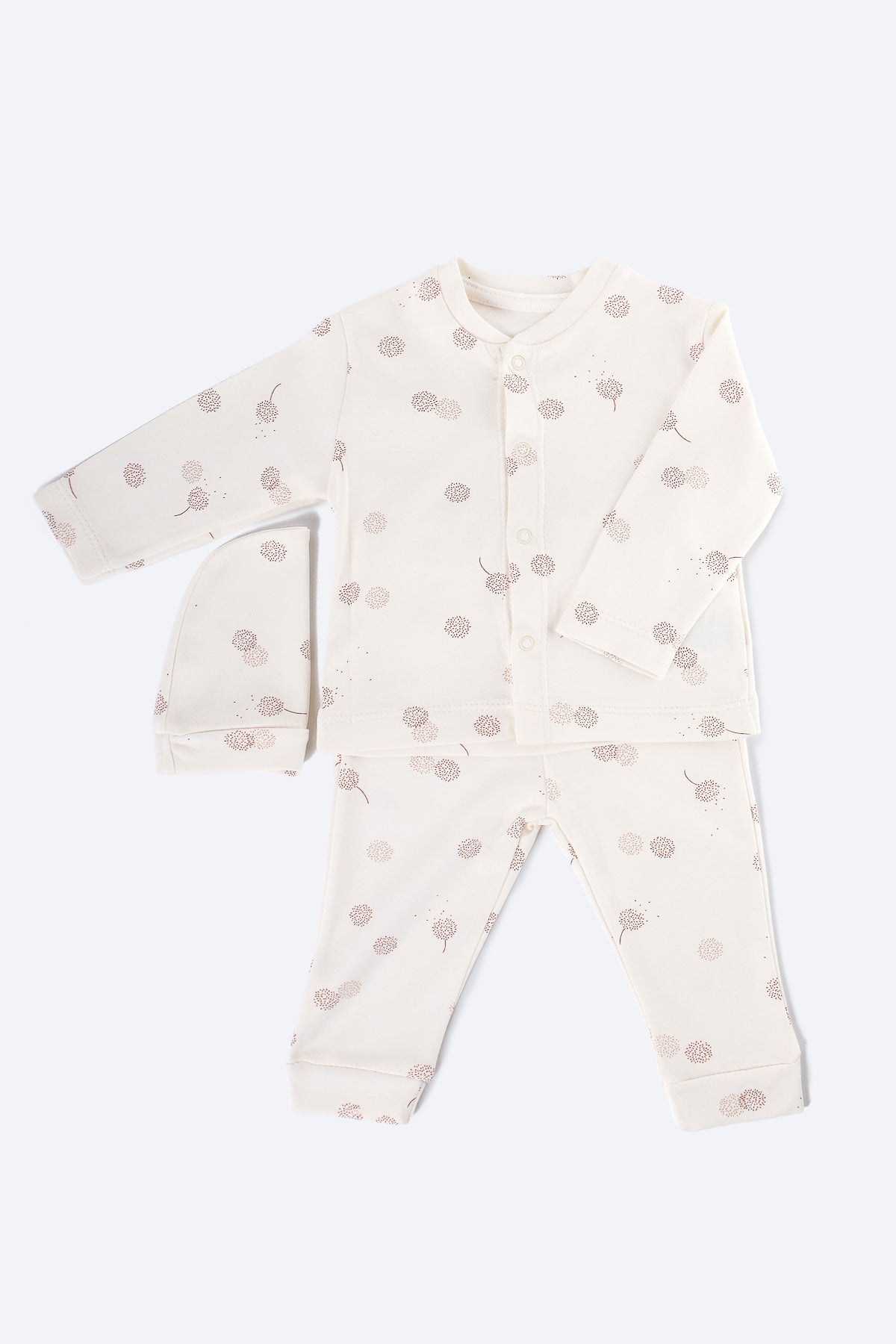 Çiçek Desenli Pijama Takımı