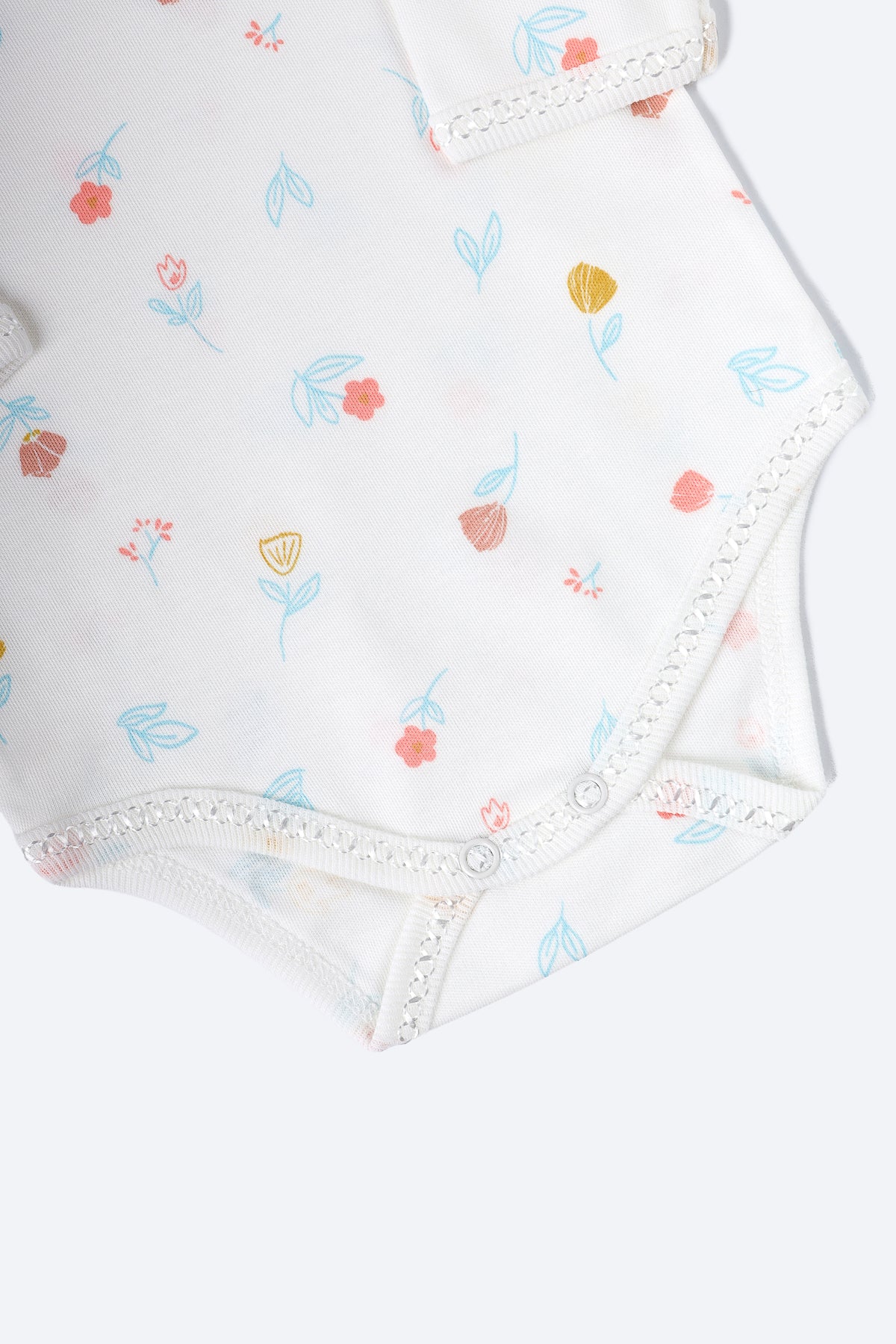 Soft Çiçek Desenli Body