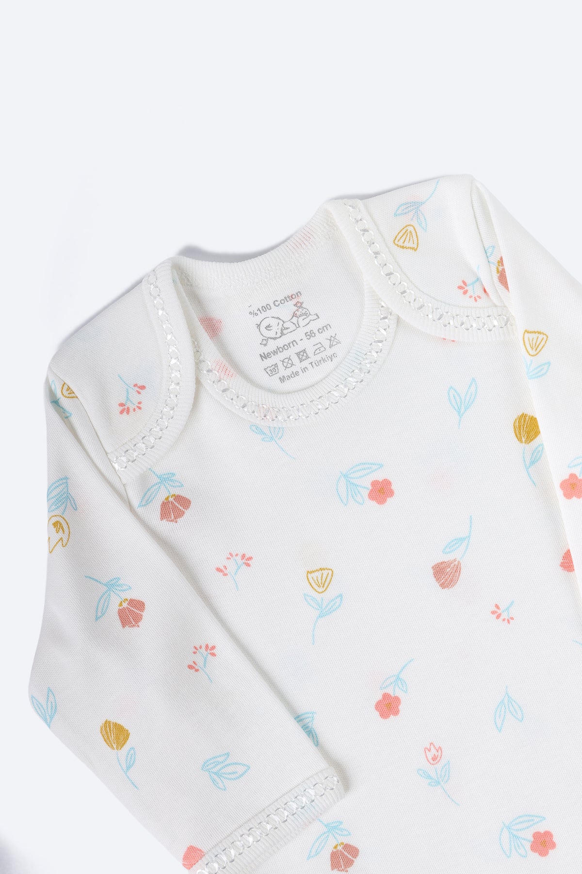 Soft Çiçek Desenli Body