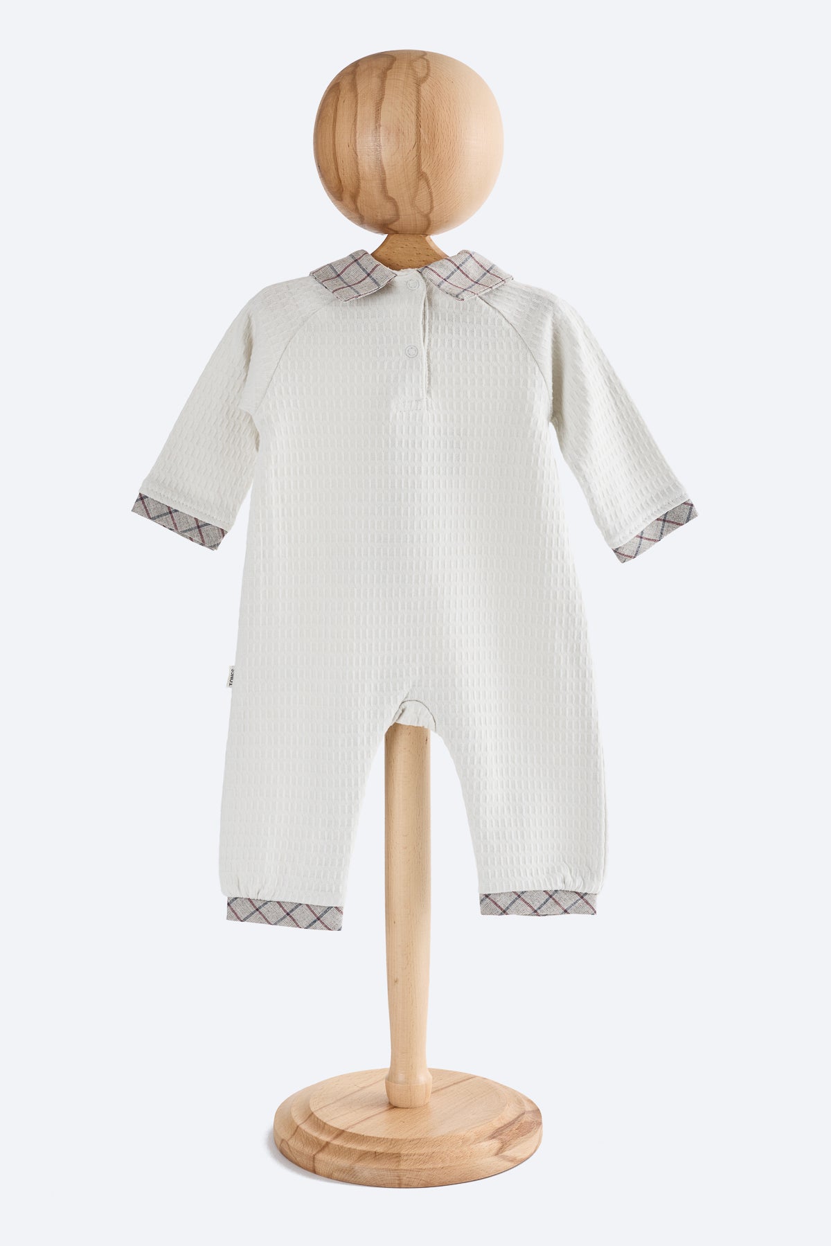 Ayıcık Desenli Erkek Bebek Tulum