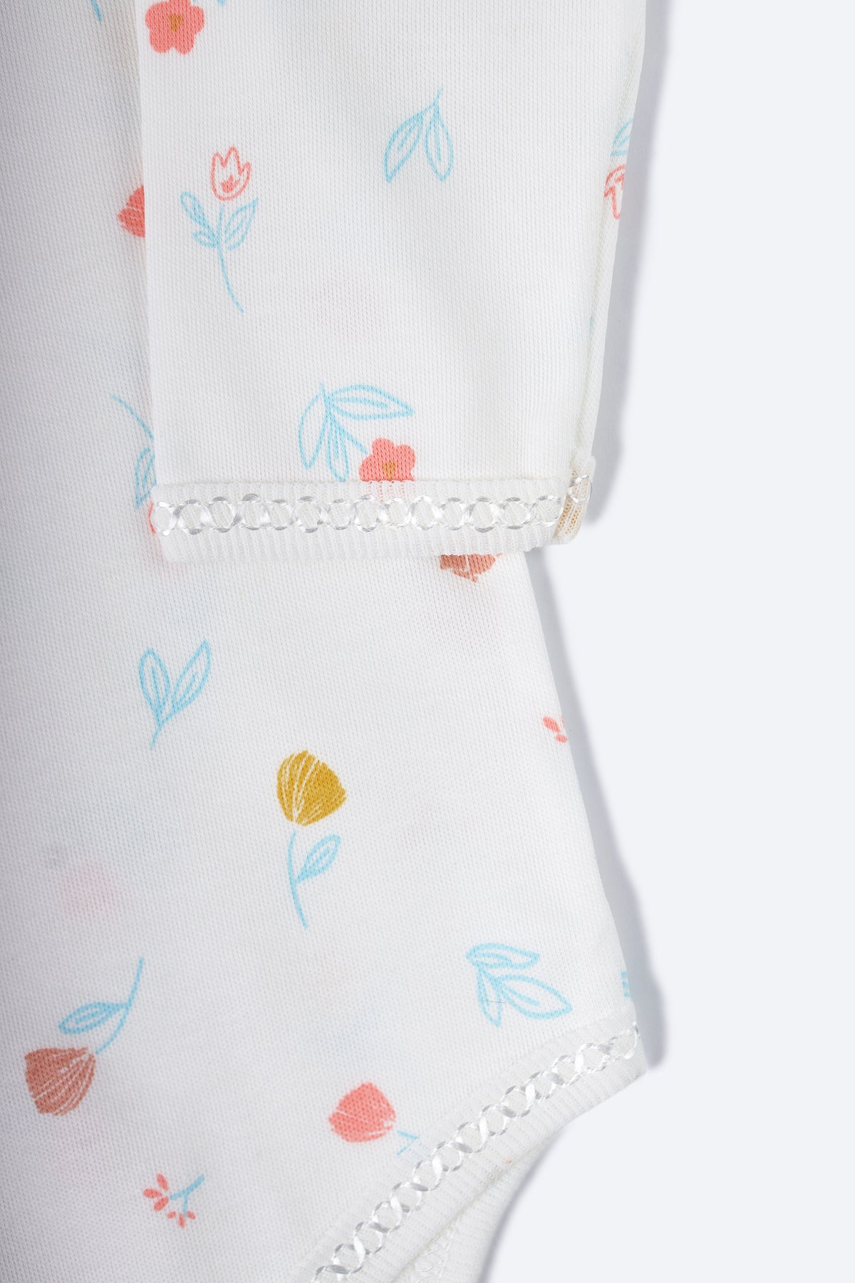 Soft Çiçek Desenli Body