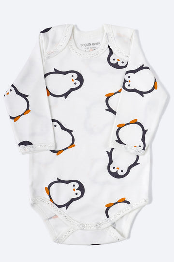 Penguen Desenli Body