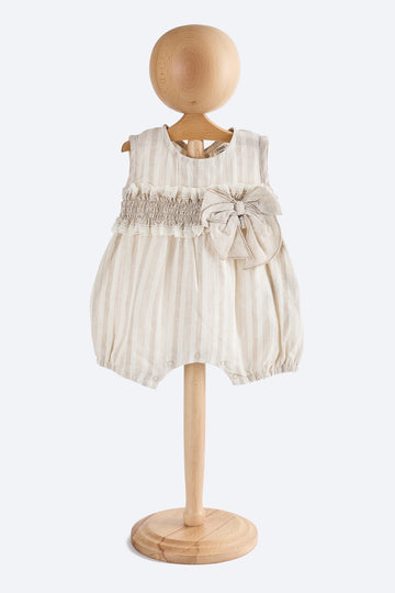 Keten Kız Bebek Tulum