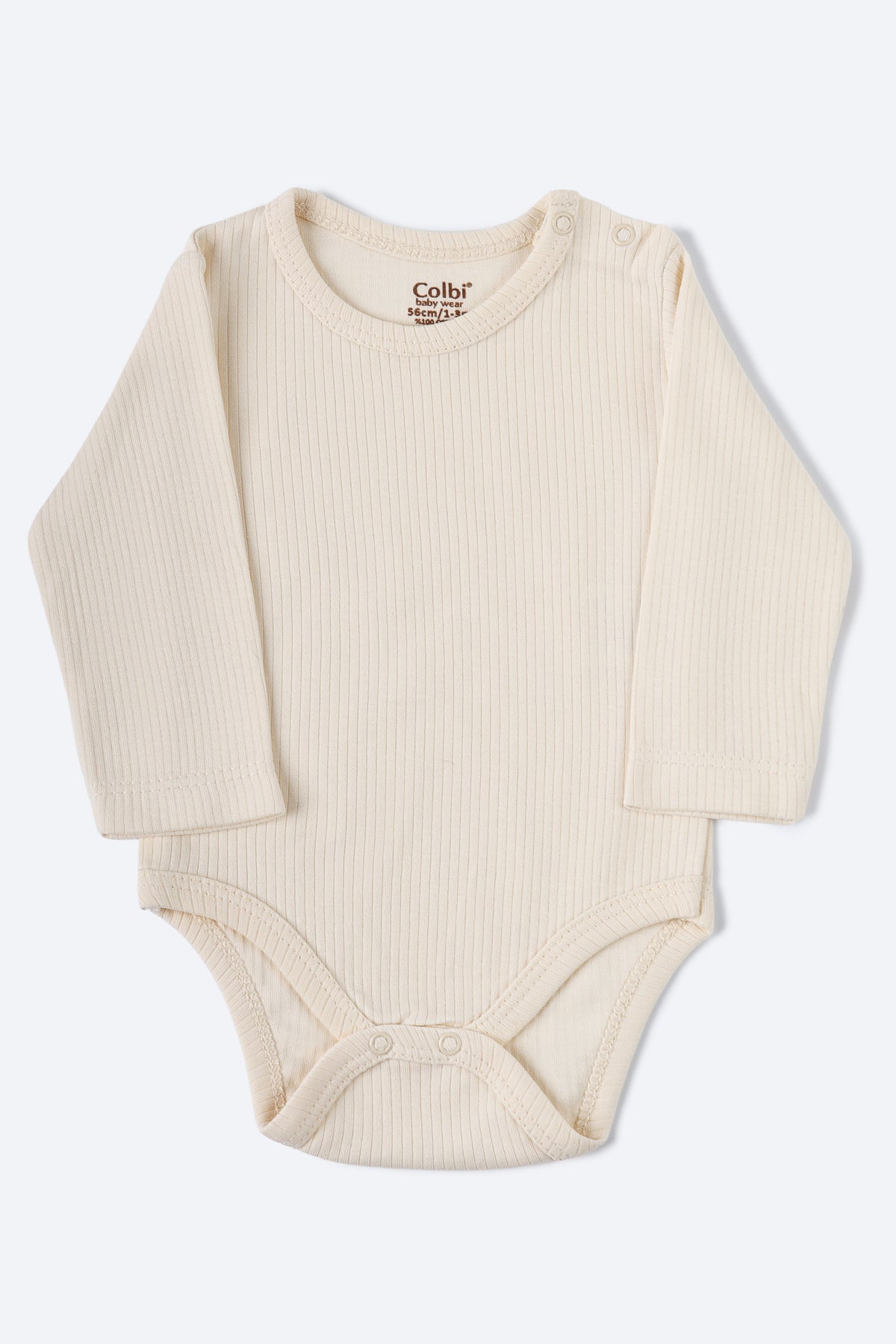 Bej Renkli Uzun Kollu Body