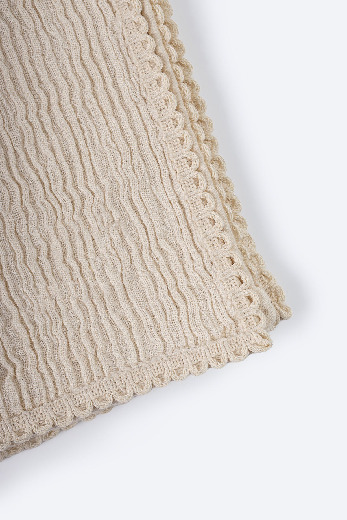 Sütlü Kahverengi Müslin Örtü