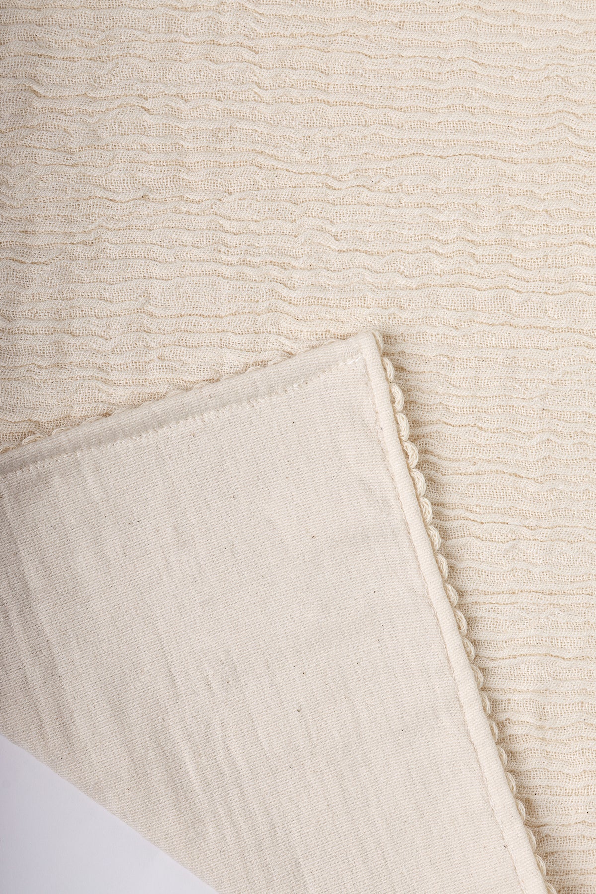 Sütlü Kahverengi Müslin Örtü