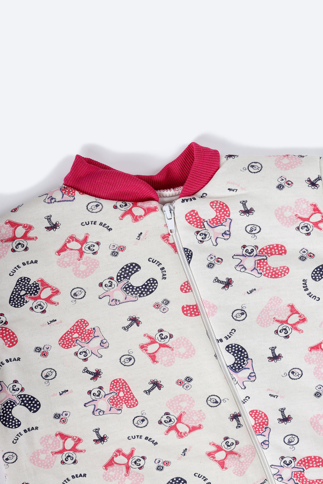 Kırmızı Alfabe Desenli Uyku Tulumu