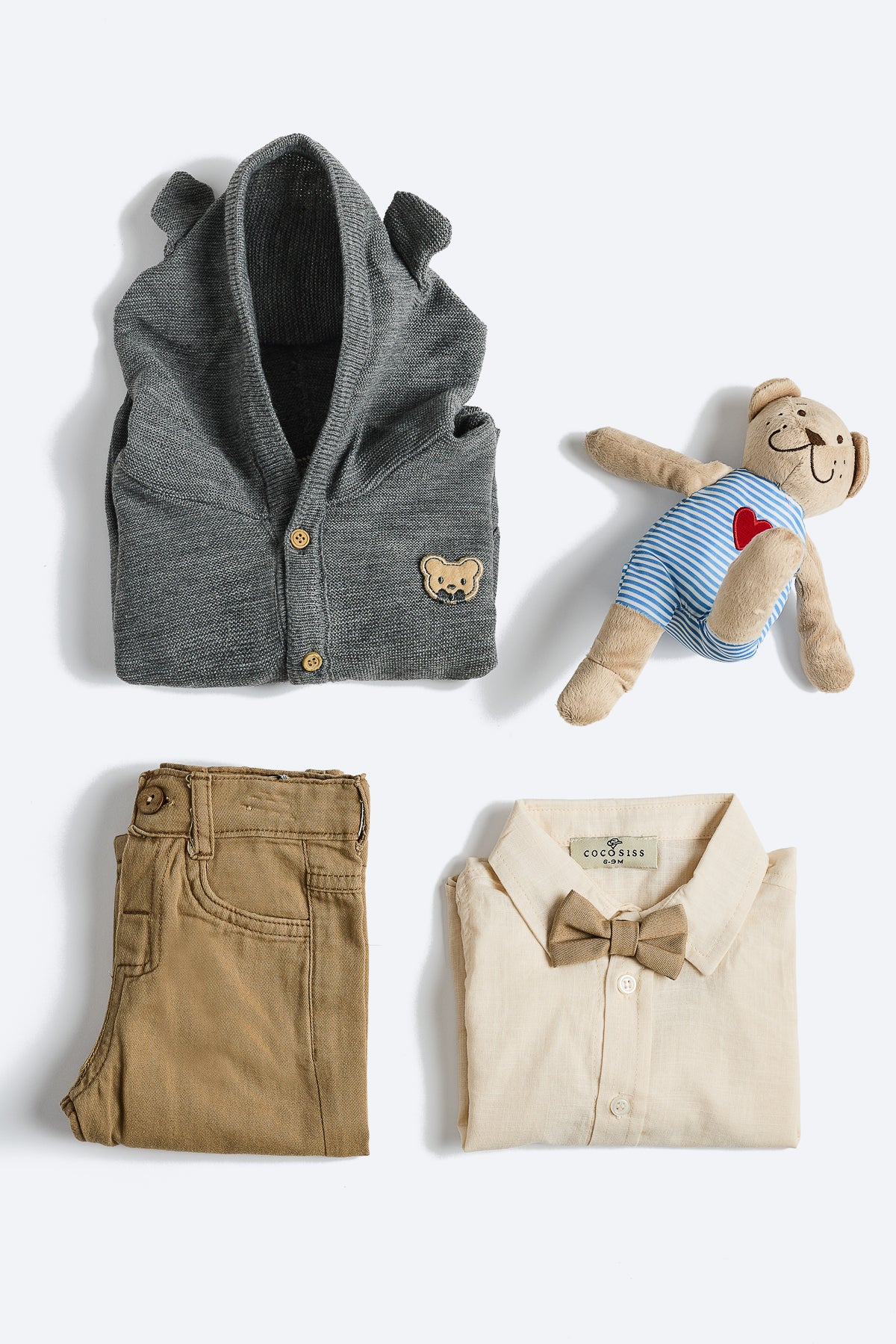 Ayıcık Hırka 4'lü Takım