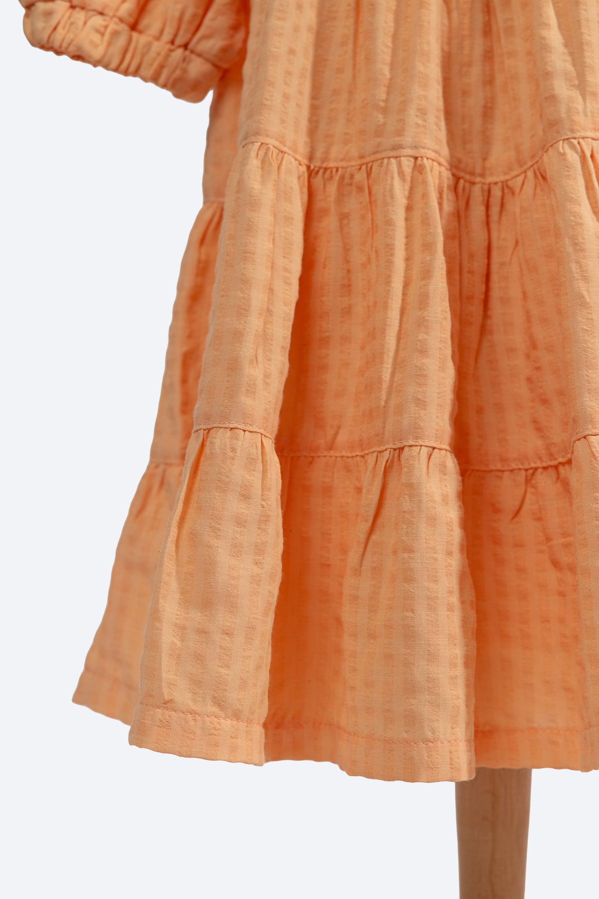 PEACH KIZ ÇOCUK ELBİSE TOKA TAKIM